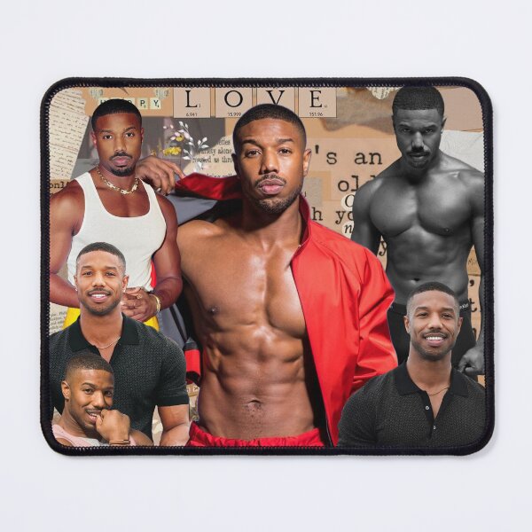 Item preview, Michael B. Jordan photo collage  designed and sold by Littlerosaa.