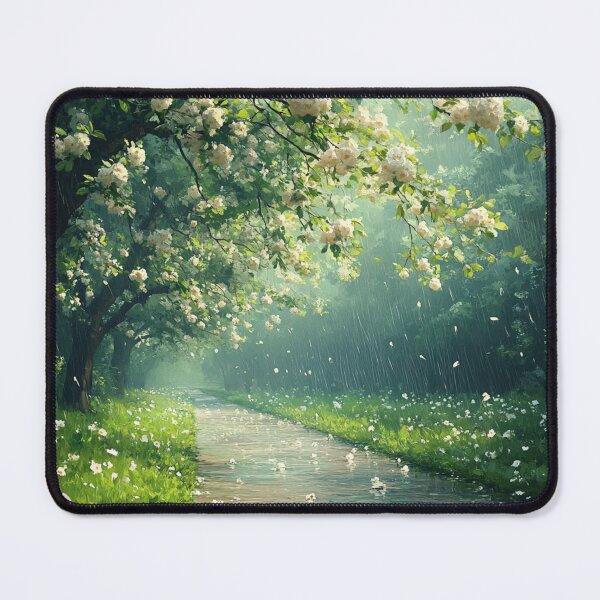 Item preview, Flowering trees by the road, painting style designed and sold by ArtNames.