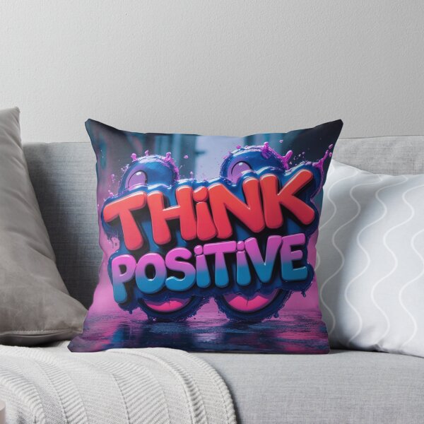 Aperçu de l'œuvre Pensez positif 7 créée et vendue par Zeir Shop.