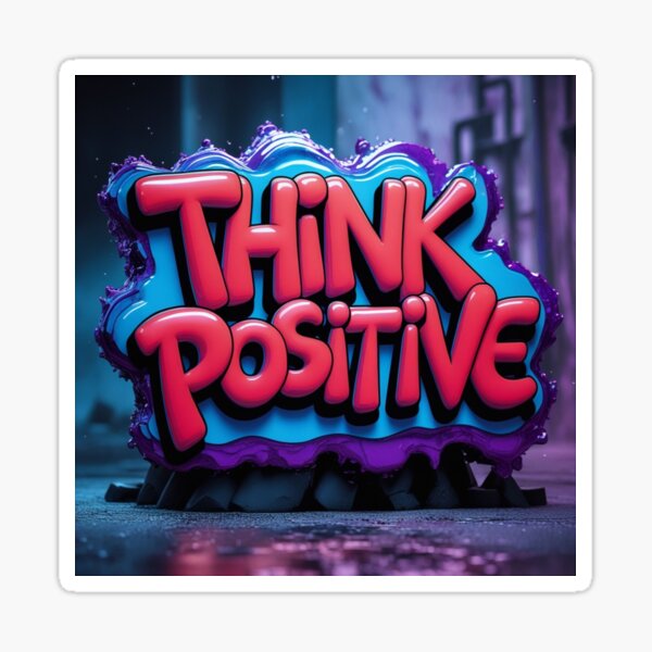 Item preview, Think Positive 8 designed and sold by Zeir Shop.