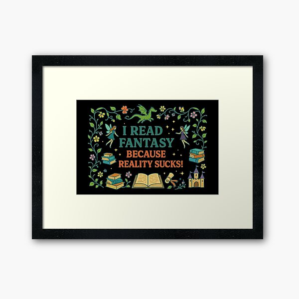 Item preview, Because reality sucks! designed and sold by TesterTees.