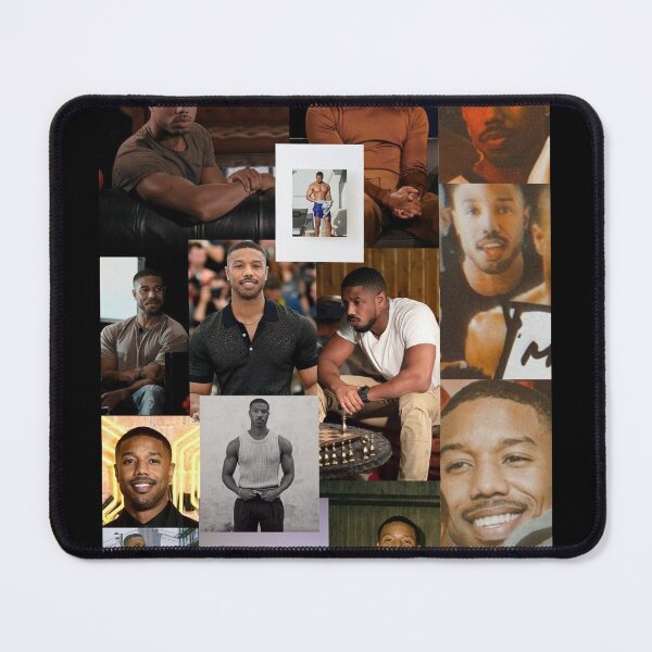 Item preview, Michael B. Jordan photo collage designed and sold by Littlerosaa.