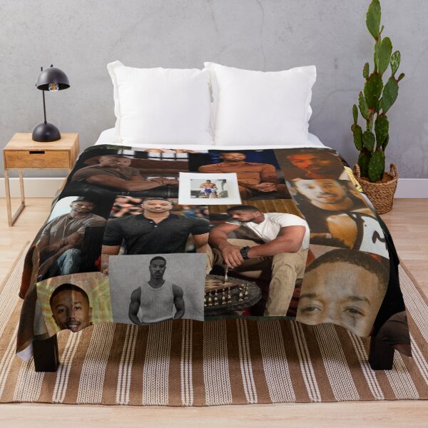 Item preview, Michael B. Jordan photo collage  designed and sold by Littlerosaa.