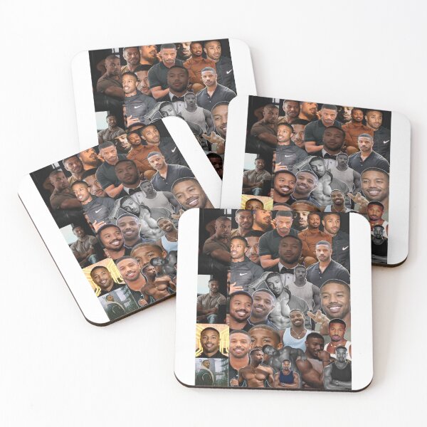 Item preview, Michael B. Jordan photo collage  designed and sold by Littlerosaa.