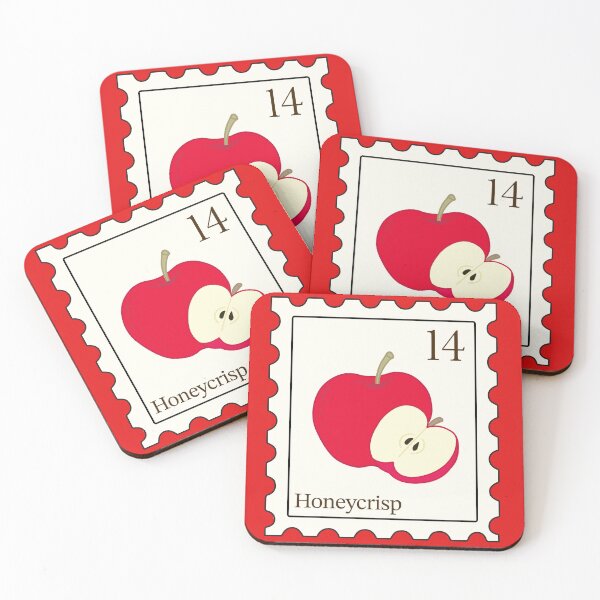 Item preview, Apple Stamp Honeycrisp designed and sold by Anett Vaysberg.