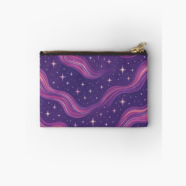 Item preview, Cosmic Galaxy Waves and Stars Pattern Illustration designed and sold by weirdfishes123.