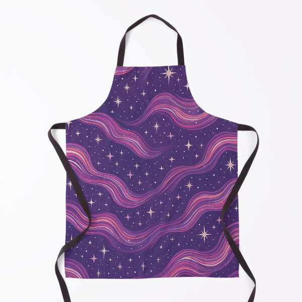 Item preview, Cosmic Galaxy Waves and Stars Pattern Illustration designed and sold by weirdfishes123.