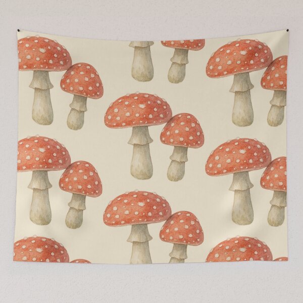 Item preview, (Twin) Amanita Muscaria Mushroom 2 designed and sold by Aakame.