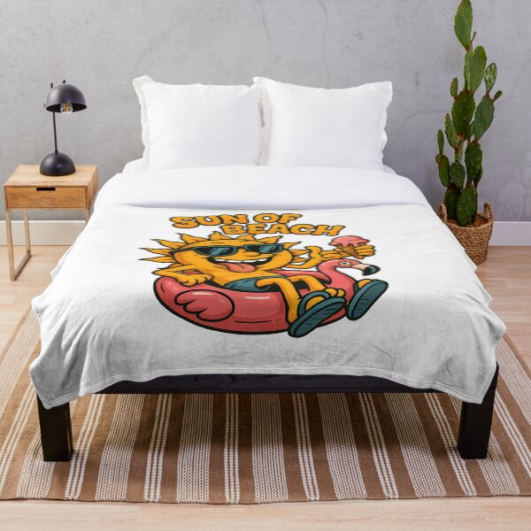 Item preview, Funny "Sun of Beach" Cartoon Sun – Tropical Summer Humor Design designed and sold by lamp148.