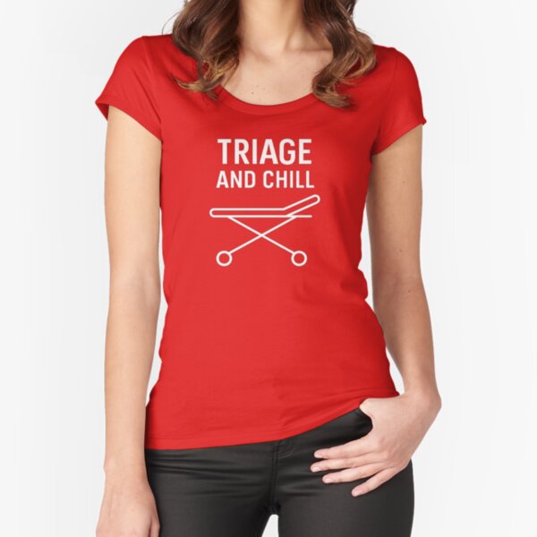 Item preview, Triage and Chill designed and sold by Dogtor-Threads.