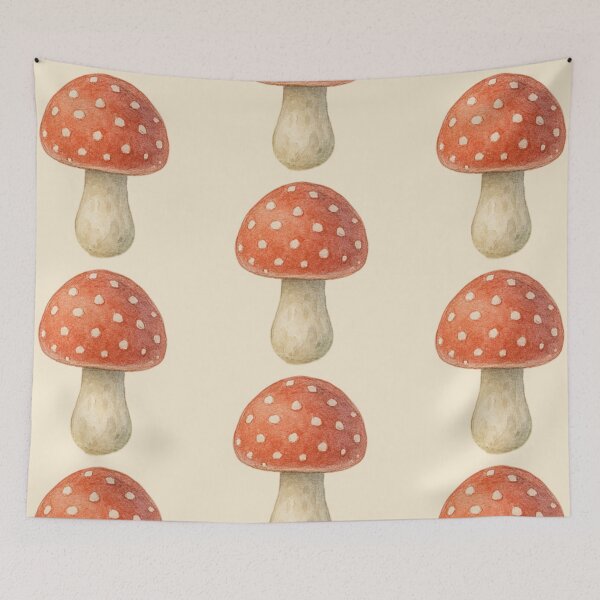 Item preview, Amanita Muscaria Mushroom 6 designed and sold by Aakame.