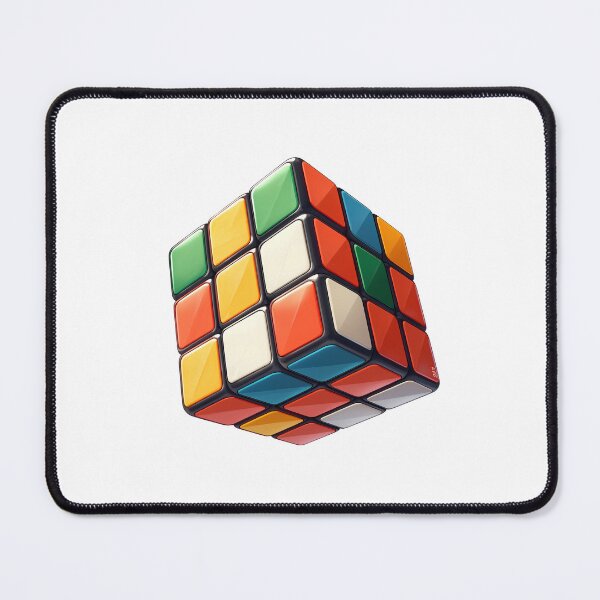 Item preview, Floating 3D Colorful Rubik's Cube – Modern Playful Design designed and sold by Windy-market.