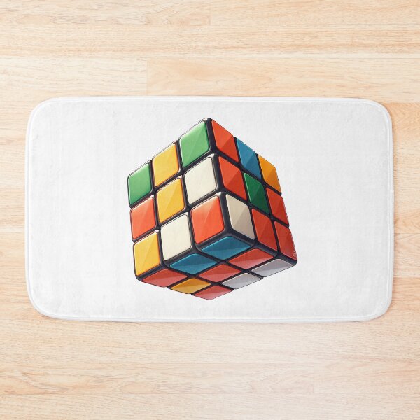Item preview, Floating 3D Colorful Rubik's Cube – Modern Playful Design designed and sold by Windy-market.