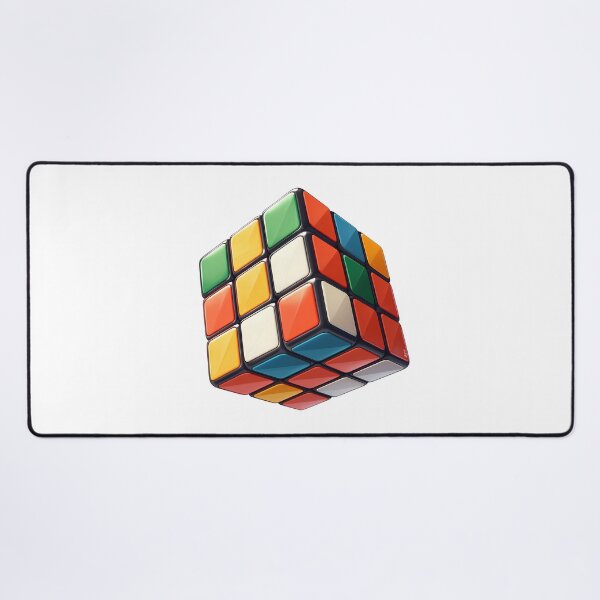 Item preview, Floating 3D Colorful Rubik's Cube – Modern Playful Design designed and sold by Windy-market.