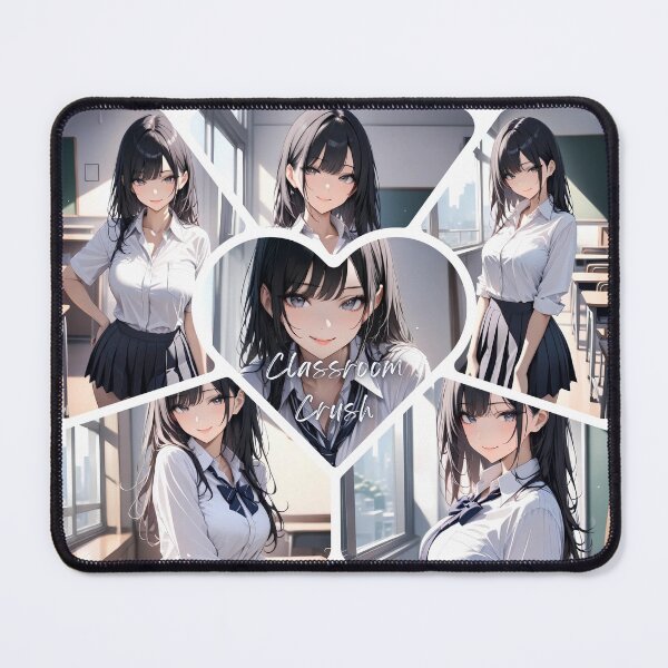 Item preview, Classroom Crush - Cute & Flirty Anime Schoolgirl Aesthetic designed and sold by Ping0686.