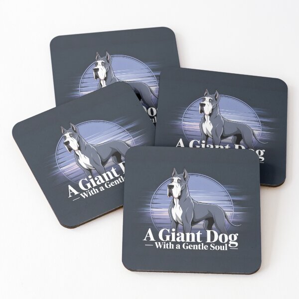 Item preview, Great Dane - A Giant Dog with a Gentle Soul  designed and sold by PawsToClaws.