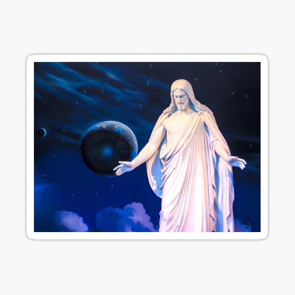 Item preview, LDS or Mormon Christus Statue Painting designed and sold by Mormon-Store.