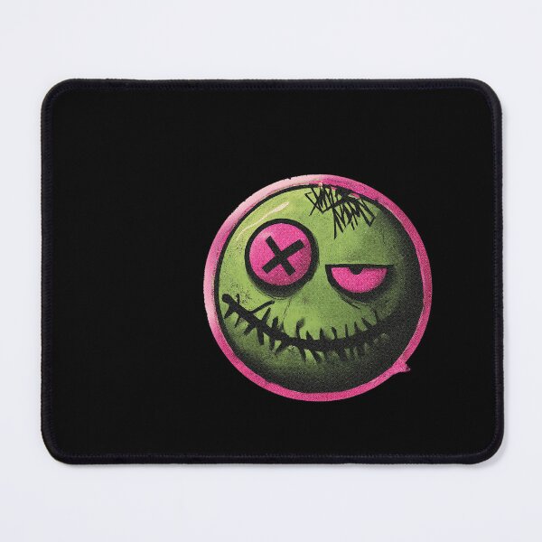 Item preview, Mutant Punk Smiley | Toxic Grin Sticker Series designed and sold by ZUCKMYART.
