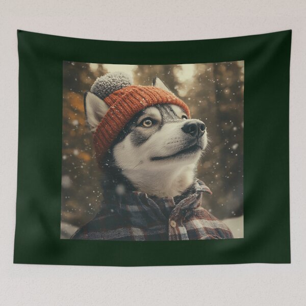 Artikelvorschau, Cooler Siberian Husky 04 entworfen und verkauft von ArchDS.