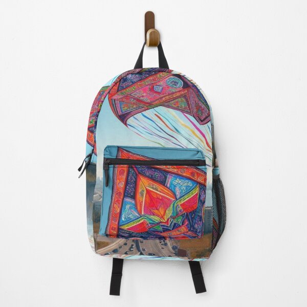 Item preview, Colorful 80s-Inspired Kite with Bird Motif #1 - Retro Vintage Design for Kite Lovers & Fashion Accessories designed and sold by knalpot-design.