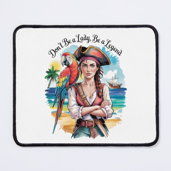 Item preview, Female Pirate Buccaneer Beauty On Deck designed and sold by Blok45.