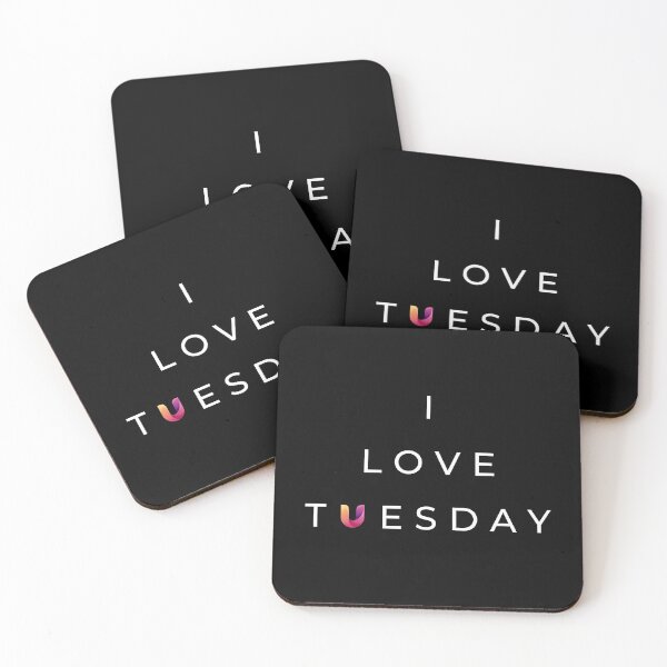 Item preview, Chic “I Love Tuesday” Positive Vibes Tee designed and sold by IsharaArtistry.