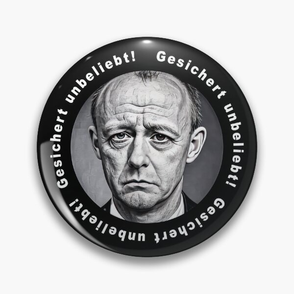 Item preview, Friedrich Merz: Certainly unpopular! (SW) designed and sold by DocGermanicus.