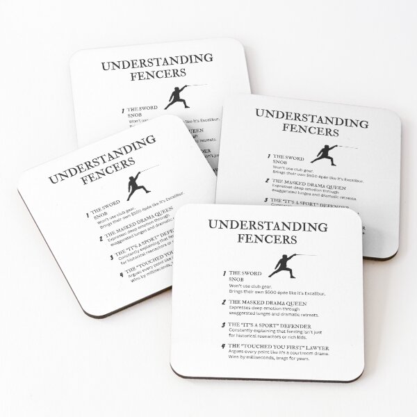 Item preview, Understanding Fencers – Funny Swordplay Humor for Fencing Fans designed and sold by PsyFlow35.