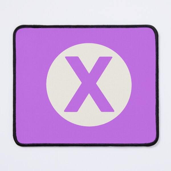 Item preview, letter x purple designed and sold by ZiphGames.