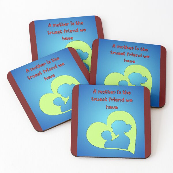 Item preview, A Mother Is the Truest Friend We Have – Gradient Love Edition designed and sold by Parijat Grace.