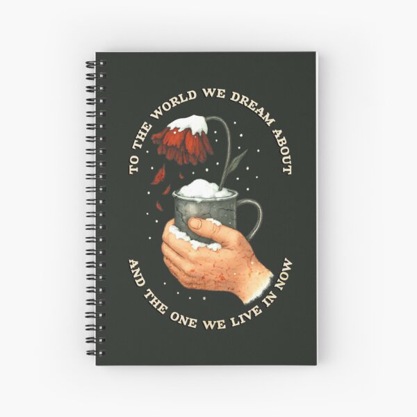 Item preview, Citation d'Hadèstown – Œillet rouge, art lyrique folklorique vintage designed and sold by PricklyBearArt.