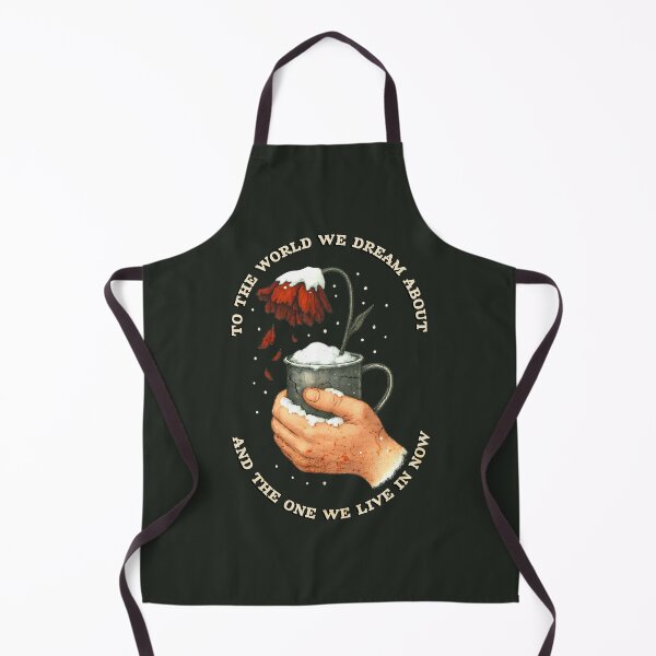 Item preview, Hadestown Quote – Red Carnation Vintage Folk Lyric Art designed and sold by PricklyBearArt.