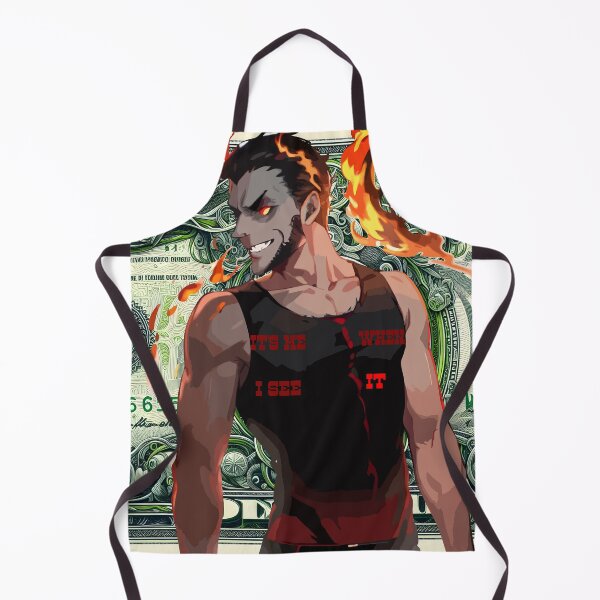 Item preview, Fiery Character with Dollar Bill Background designed and sold by houta.