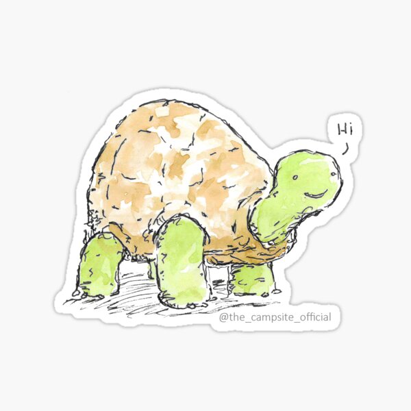 Item preview, Hello Tortoise designed and sold by The Cursed Item Gift Shop.