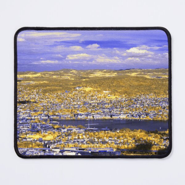 Item preview, View of Zurich and Zurichsee from top of the Uetliberg designed and sold by Photos By Michel.