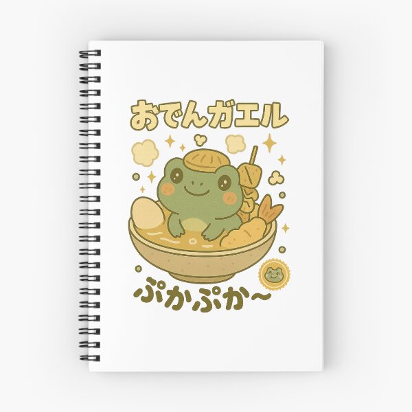 Item preview, Kawaii Frog in Oden – Cute Japanese Food Animal Design designed and sold by Oni  Zuka.