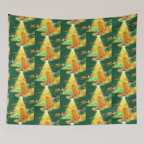 Item preview, Ufo Cat designed and sold by MendaciousMina.