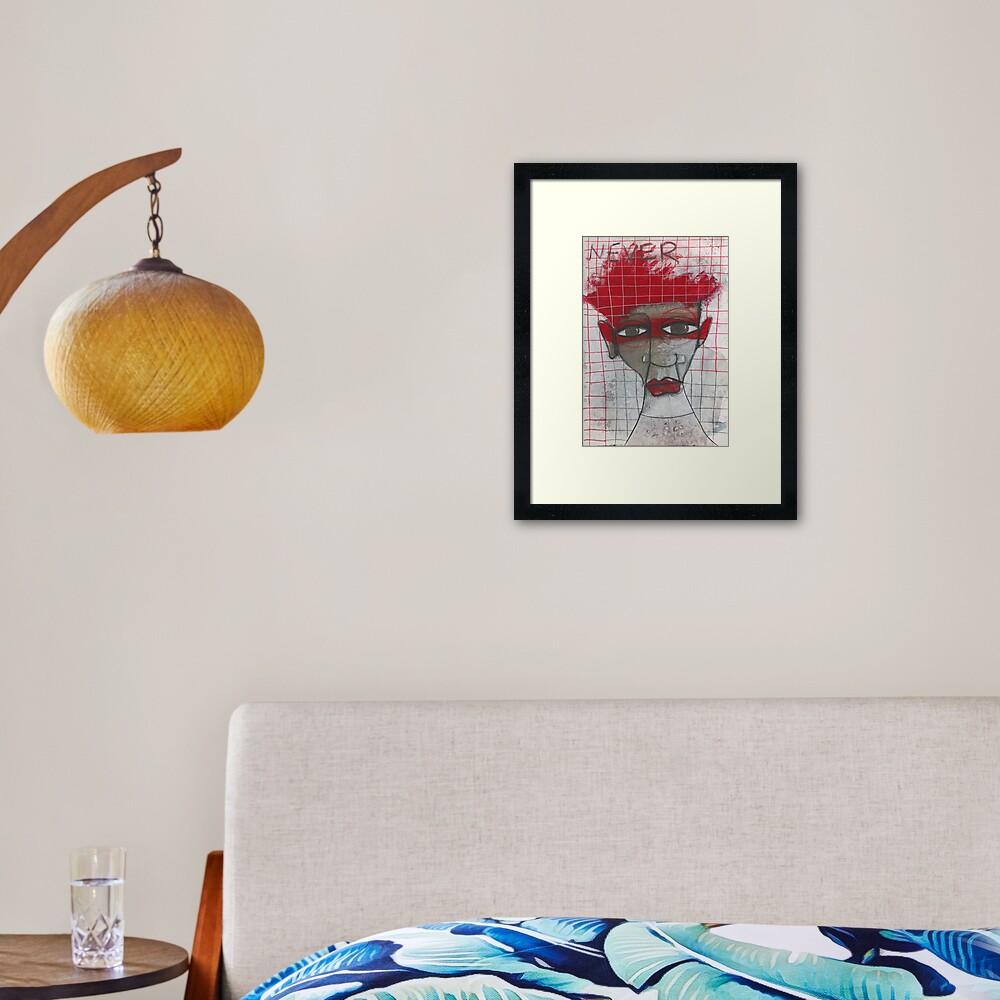 Item preview, Framed Art Print designed and sold by studiobloknote.