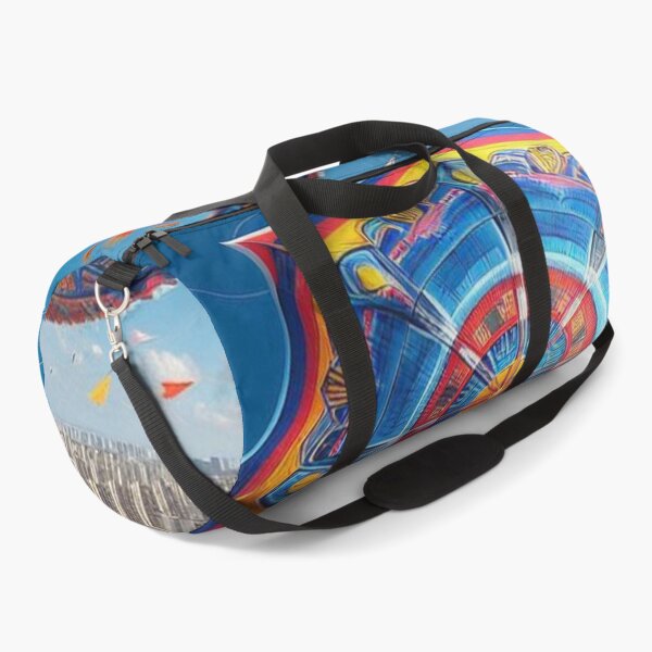 Item preview, Colorful 80s Round-Tail Kite in the Sky – Retro AI Design for Clothing, Accessories & Kite Enthusiasts designed and sold by knalpot-design.
