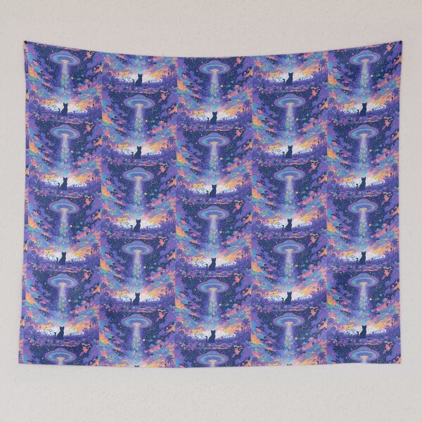 Item preview, Ufo Cat designed and sold by MendaciousMina.