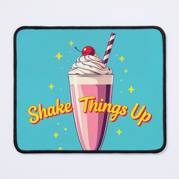 Item preview, Shake Things Up – Retro Strawberry Sundae Milkshake Poster designed and sold by MooLaLa.Store.