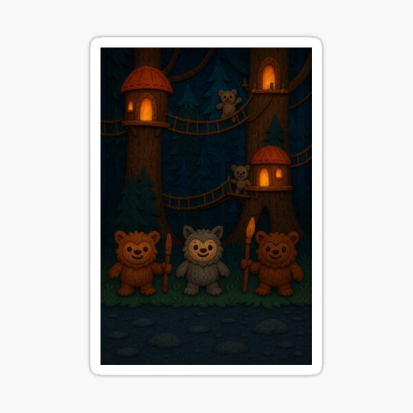 Item preview, Furry village  designed and sold by defiantlycaring.