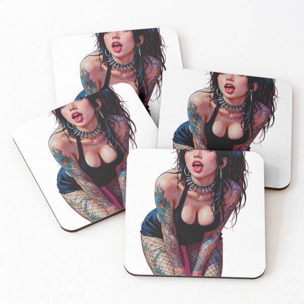 Item preview, Rebel Punk Girl Design designed and sold by rajdigitalarts.
