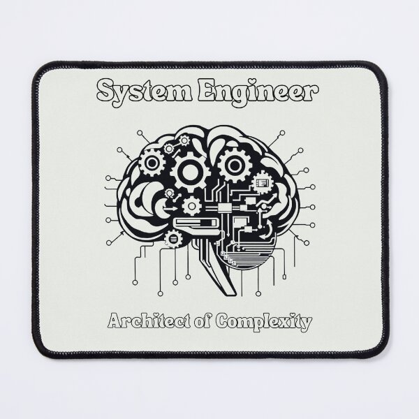 Item preview, Systems Engineer – Brain Gear Design designed and sold by StellarSnap.