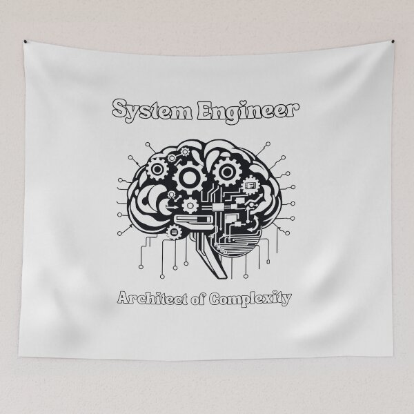 Item preview, Systems Engineer – Brain Gear Design designed and sold by StellarSnap.