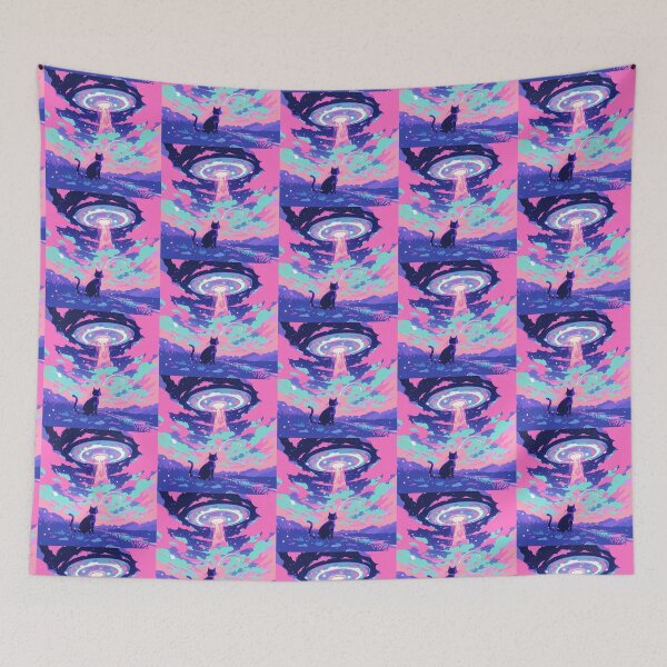 Item preview, Ufo Cat designed and sold by MendaciousMina.