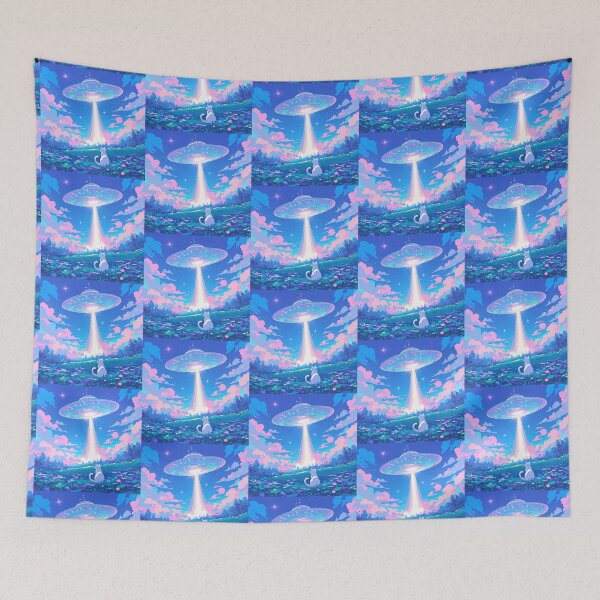 Item preview, Ufo Cat designed and sold by MendaciousMina.