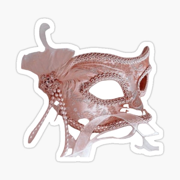 Item preview, Pink mask designed and sold by di-Vera-Rosati.