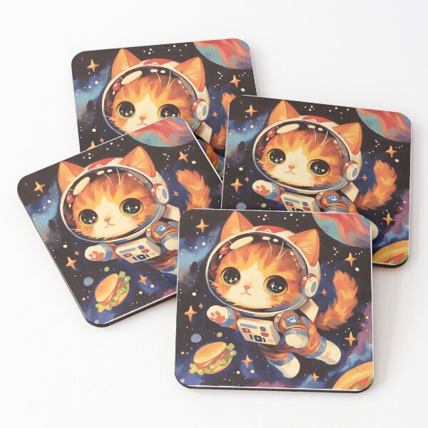 Item preview, Space cat designed and sold by MendaciousMina.