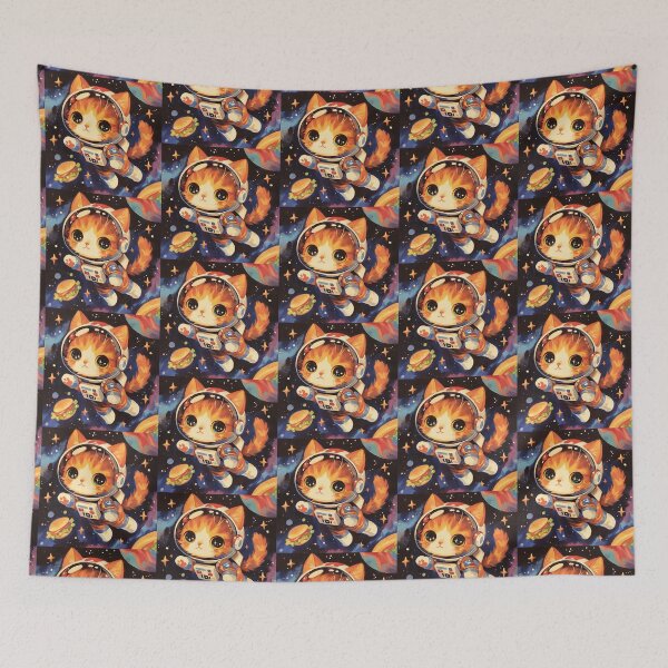 Item preview, Space cat designed and sold by MendaciousMina.